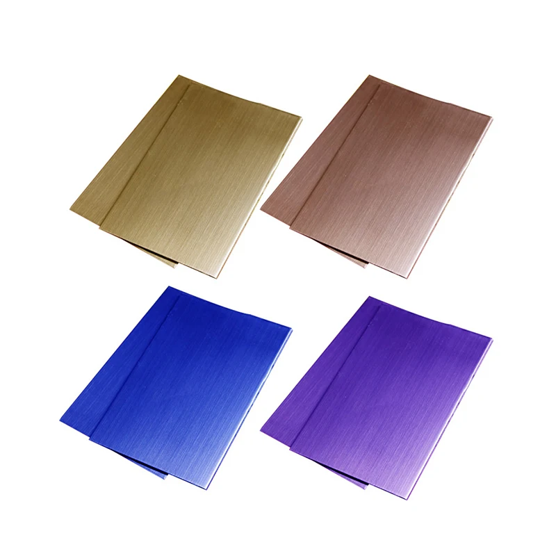 Puxin 201 304 PVD color coating antique bronze color stainless steel sheet with anti finger print stainless steel plate for sale