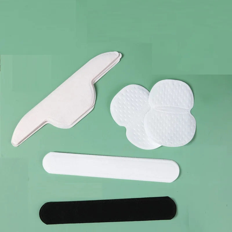 Disposable Neck Collar Sweat Pads, Collar Shirt Protector, Absorbent Collar Liners Pads