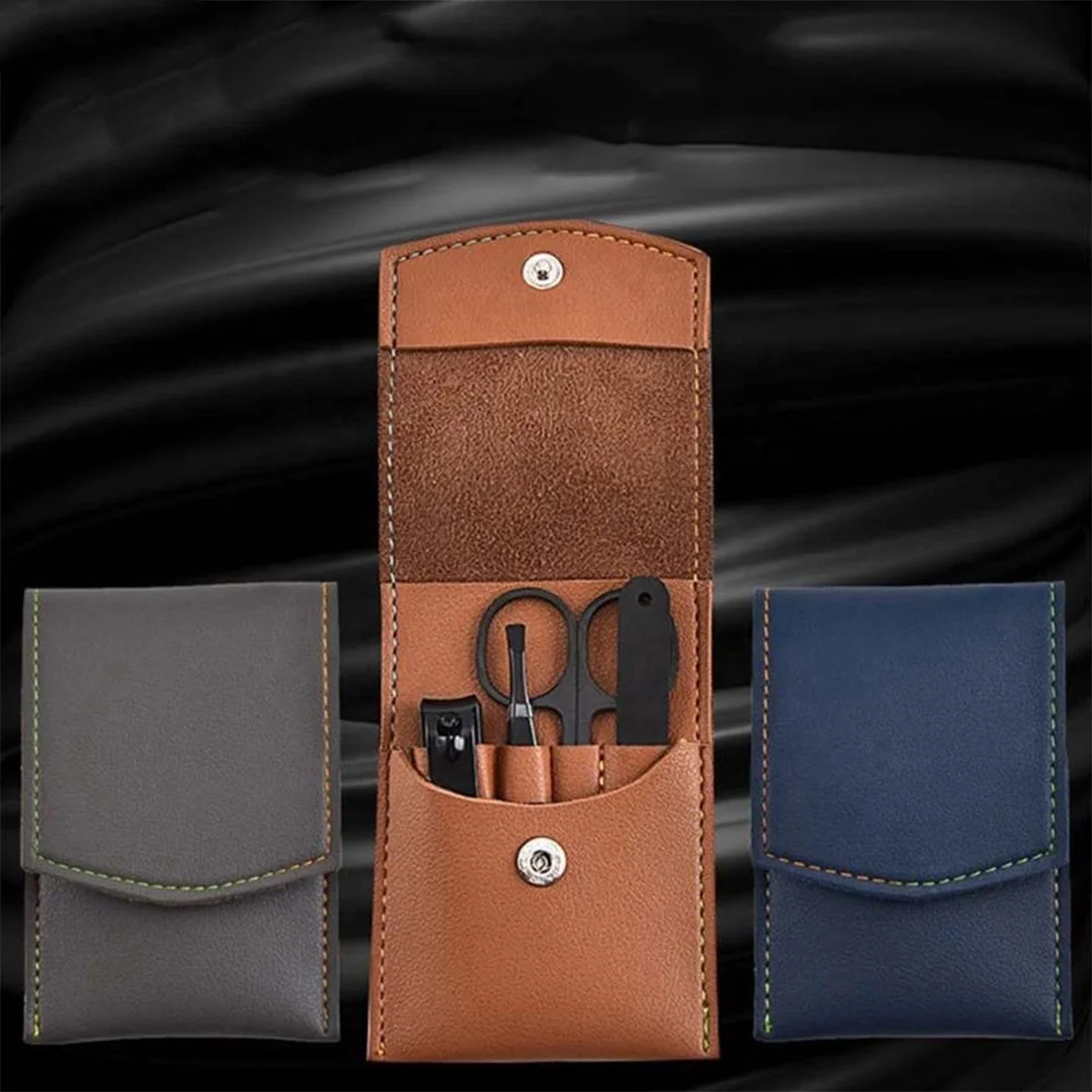 Premium Quality Design Stainless Steel Material OEM ODM 2023 Solid Manicure Kit Customized Logo High Quality Kit