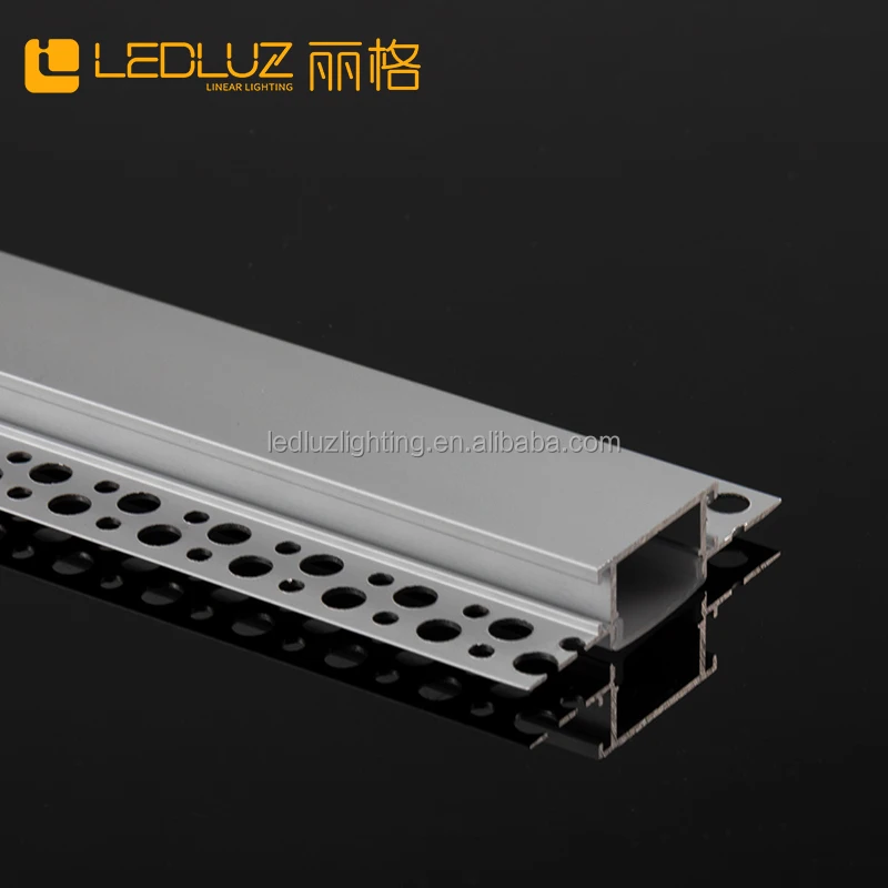 Flush Mount  Aluminum LED Profiles Led Strips  aluminum LED Lighting Profile For 1/2 Inch Drywall