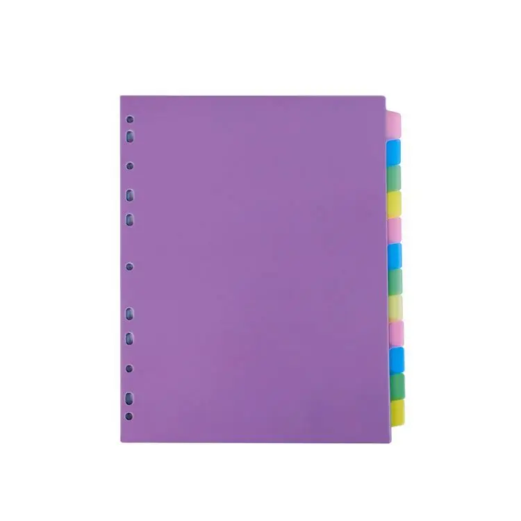 Пластиковая папка с 11