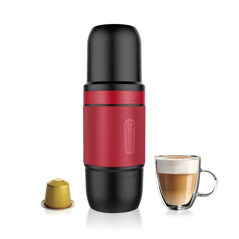 Italian mini single cup manually operated instant espresso capsule portable machine coffee maker machine