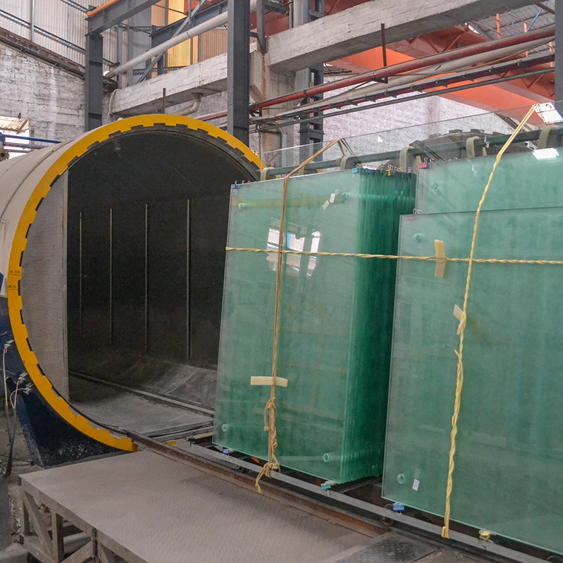 Custom Size 4+4 5+5 Pvb Laminated Sandwich Tempered Toughened Glass for Bathroom Railing Wall