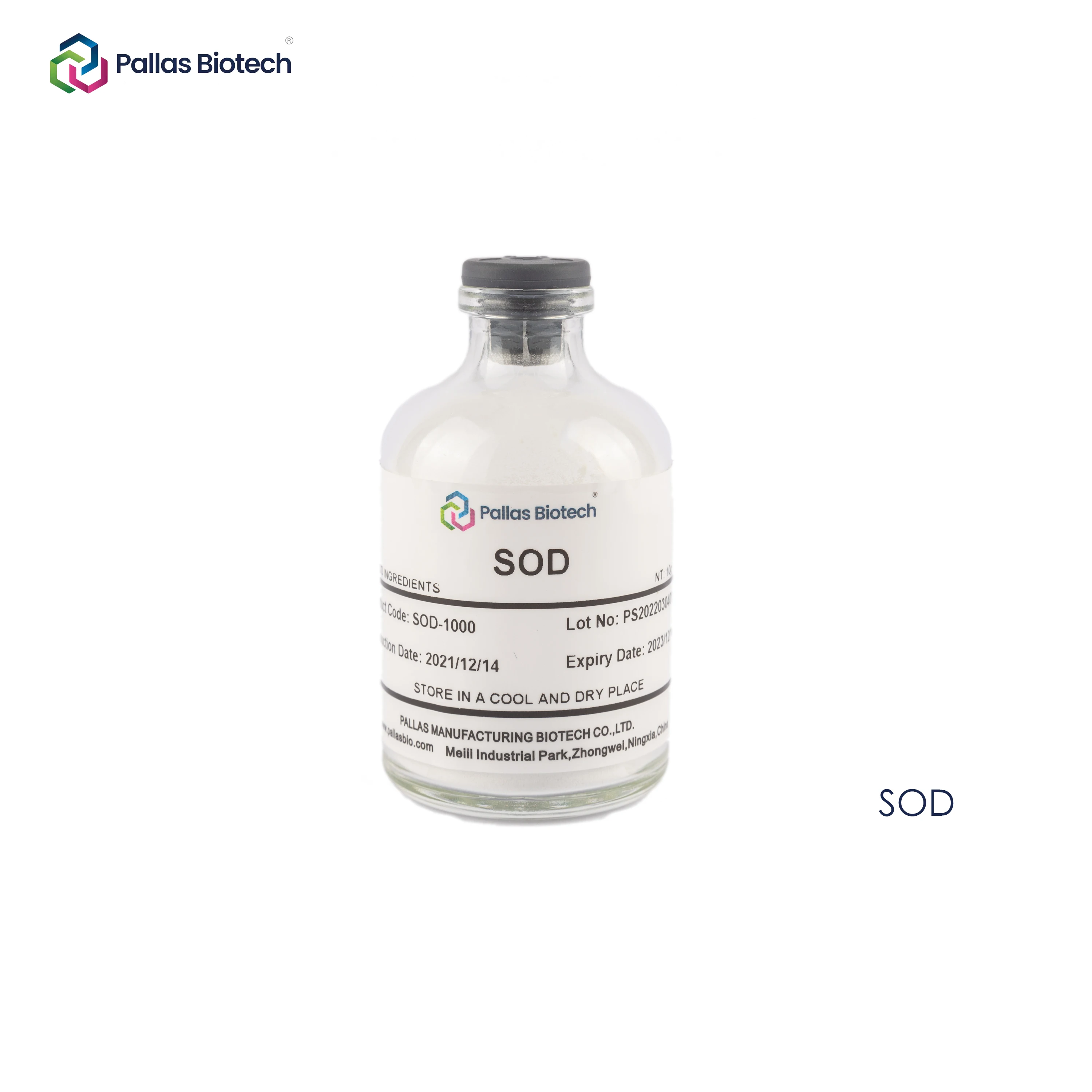 Superoxide dismutase helps break down potentially harmful oxygen molecules in cells