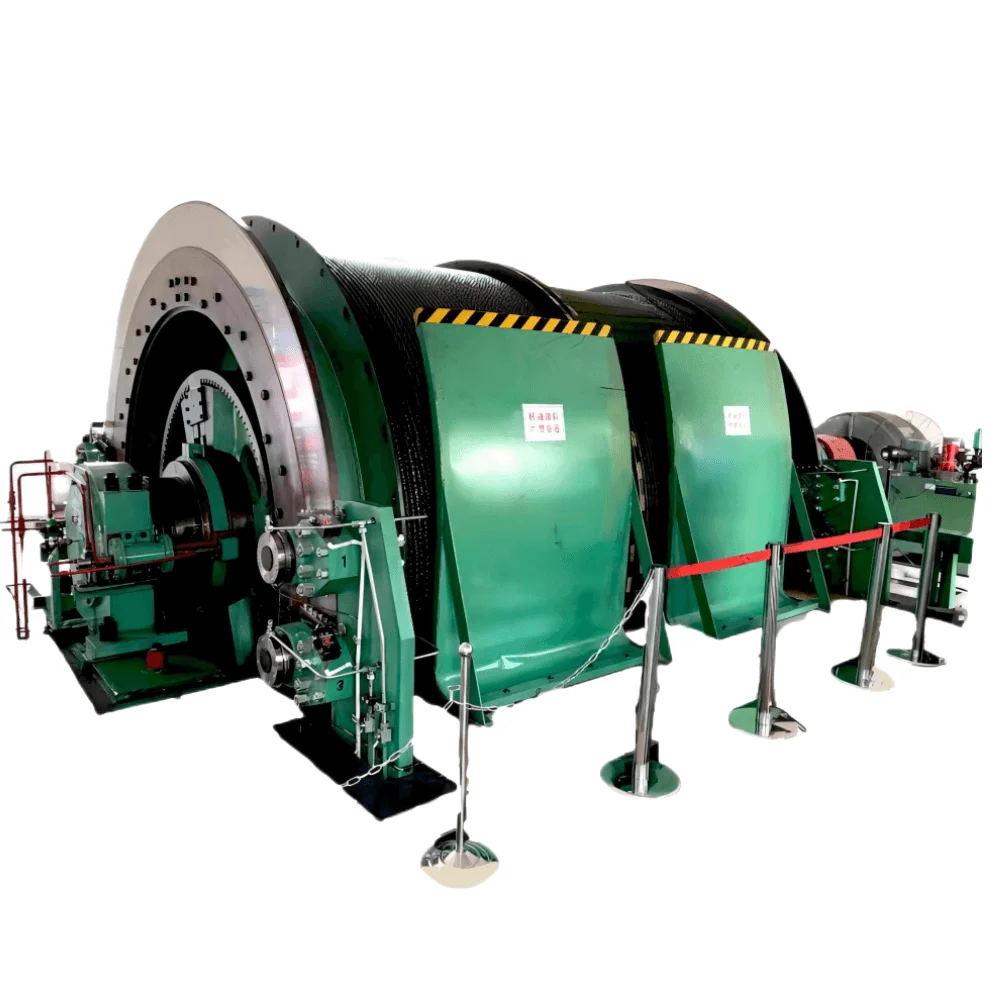Electric Mining Hoist China Supplier Provide Multi-Rope Friction Hoist