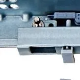 FOSHAN Furniture Soft Closing Hidden Drawer Slide 3 Sections Under-Mount Drawer Slide with Buffer