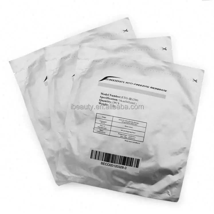 Factory Direct 28*28Cm Antifreeze Membranes Membrane For Cryo Machine