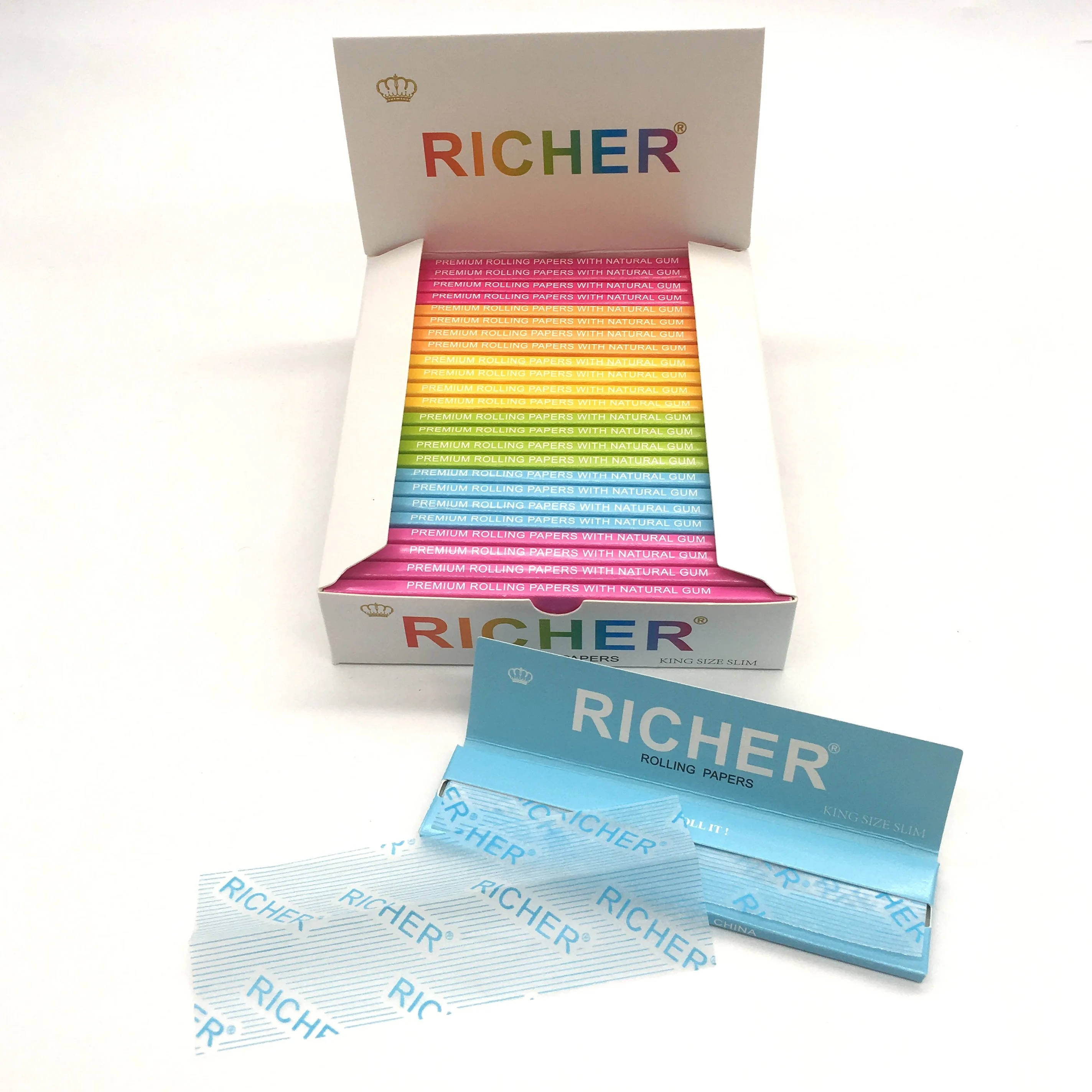 2020 RYO Custom Pink, Black, Blue, Purple Smoking Rolling Papers