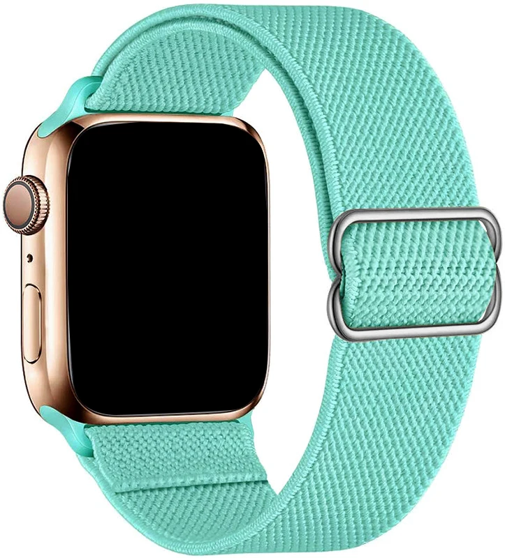 2024 дышащий нейлоновый ремешок 49 мм 42 46 Плетеный эластичный для apple watch ultra 3 S10 series 10 9