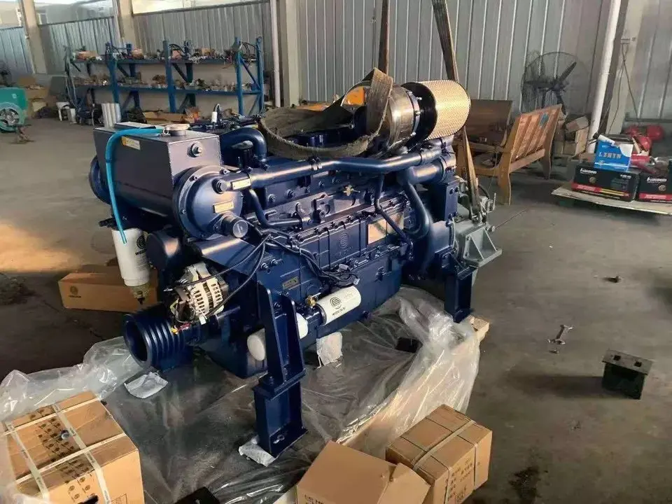 SDEC 200hp 155kw 6 Cylinder water cooled Marine Electric Engine for Boat