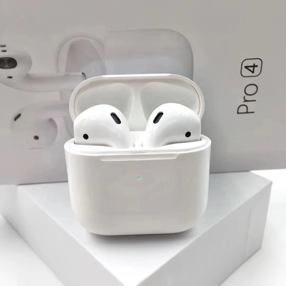 Лидер продаж наушники-вкладыши гарнитура для режима «свободные руки» Bluetooth Pro4 мини-наушники Air Pro 4 Pods