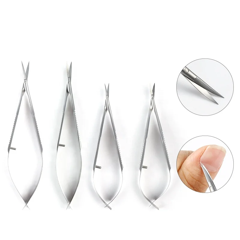 Nail Scissors Professional Remover Dead Skin Cuticle Manicure Tools  Exfoliating Nail Clippers Stainless Steel Nail Scissors