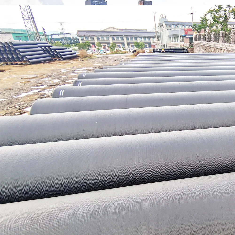 Production of K9/c25/c30/c40/ sewage treatment ISO2531 water supply ductile iron pipe manufacturers how many dollars a piece