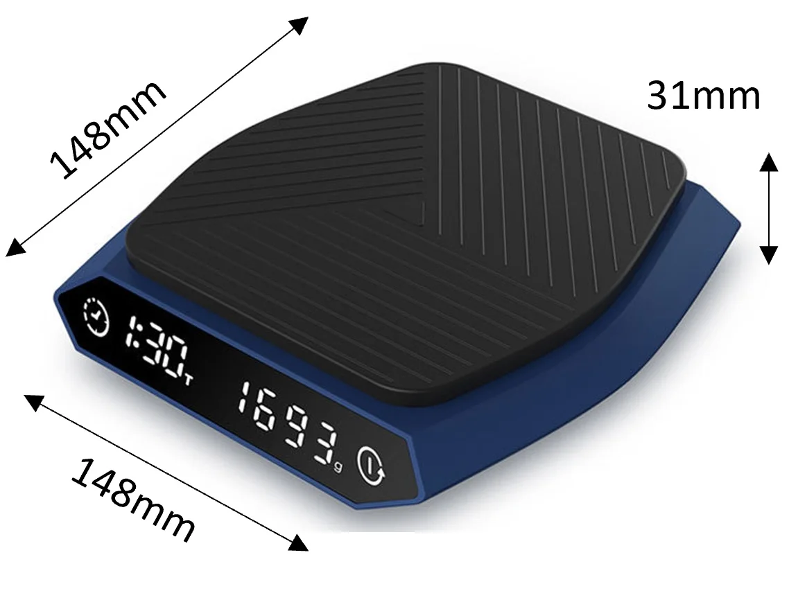 precise, smart, and compact scale with brand new visual recognition capabilities and a flow display function