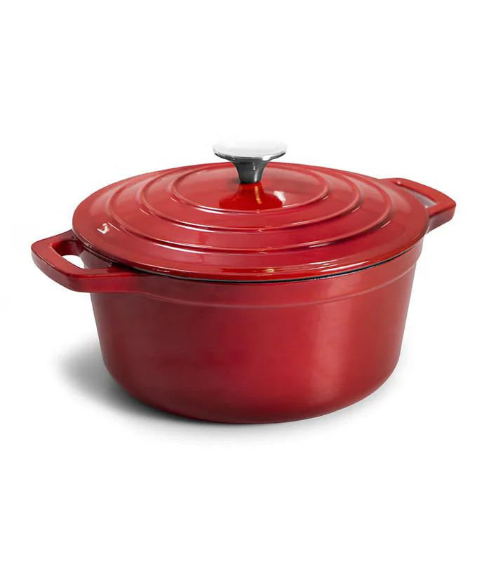 High-Class Non Stick Dutch Oven Cast Iron Pot Round Shape Casserole Set Cookware Enamel Casserole Dish