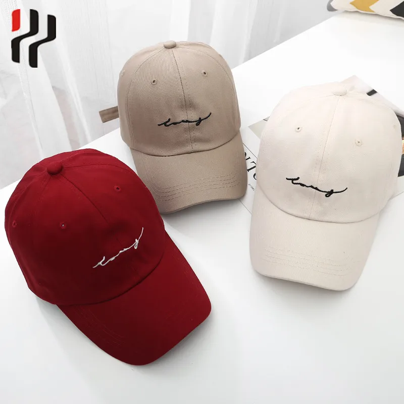 
Low MOQ Customized unstructured dad hat with embroidery logo, custom baseball caps hats men 