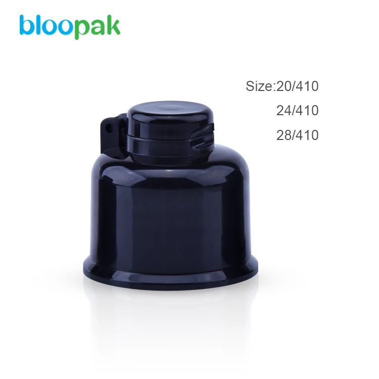custom 20/410 24/410 28/410  bottle plastic cap seal indzction packing screw liquid pump top cap