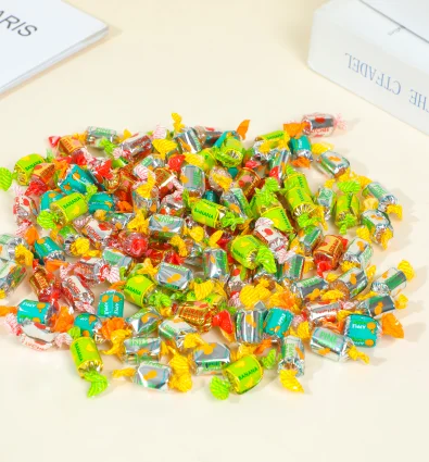 Customerzied handmade candy mini fruit flavored hard candy