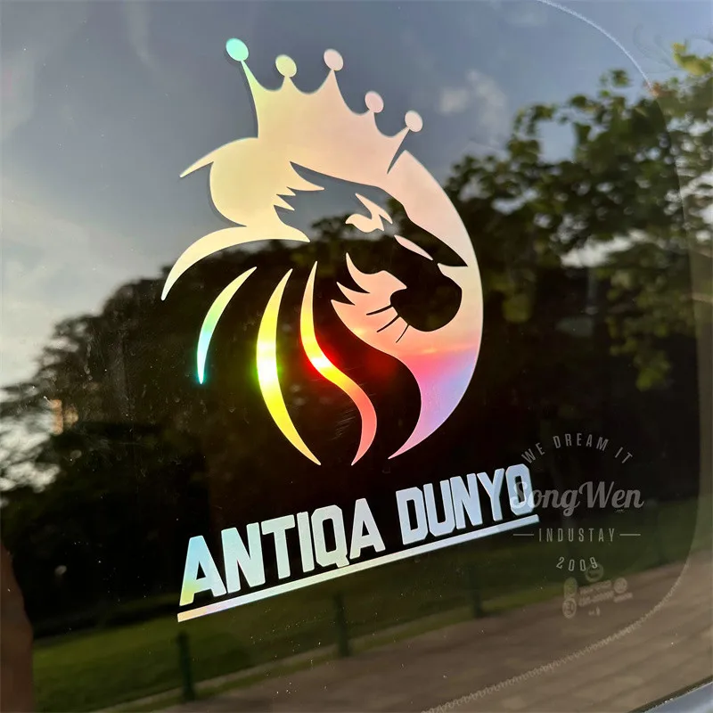 Custom Waterproof UV Resist Brand Logo Anime Vehicle Car Decals Die Cut Window Letter Labels Outdoor Vinyl Transfer Sticker