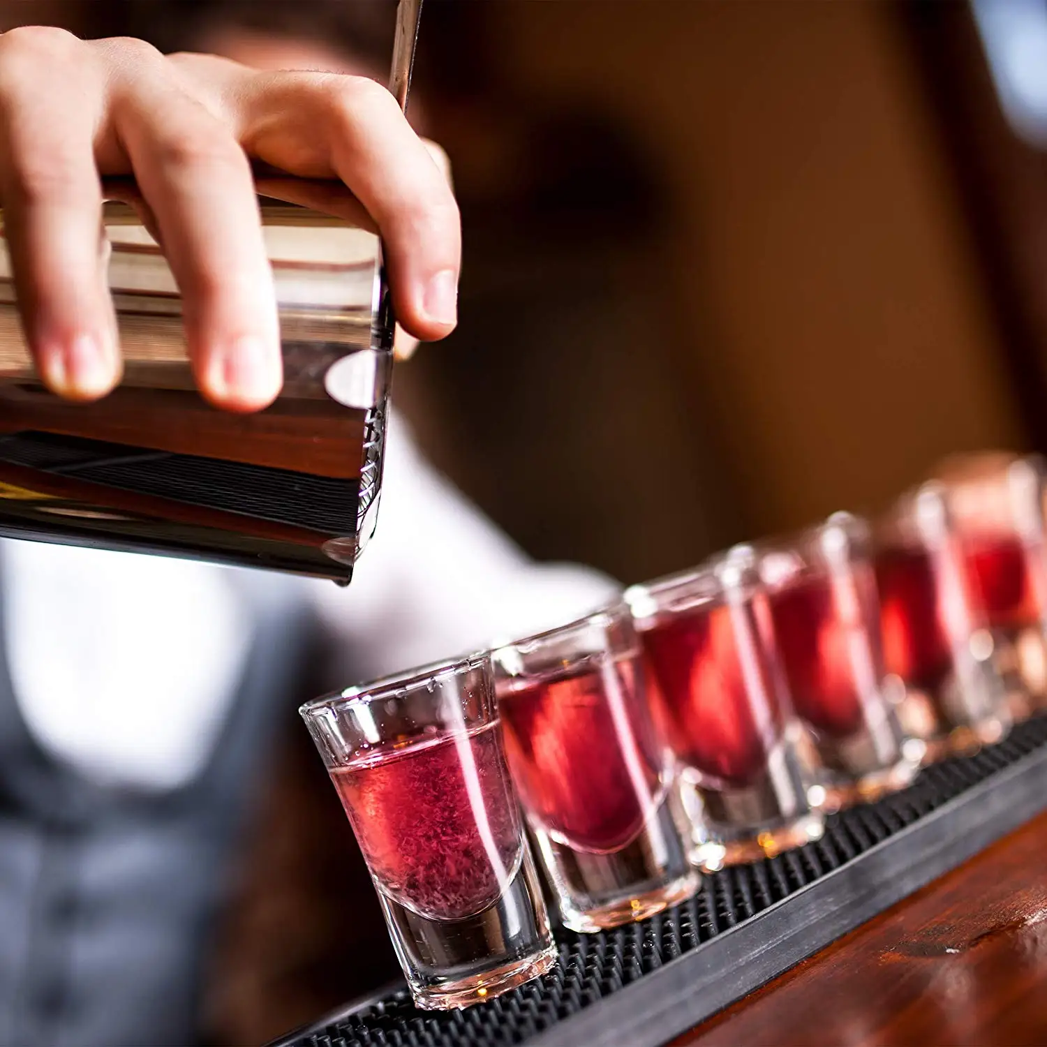 heavy drinking short cup thick bottom shot glass mini wine barware 1oz tequila glasses