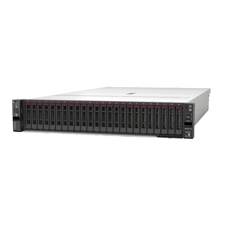 High Configuration Cheap Prices SR650 v2 2U Rack Server For lenovo thinksystem dedicated server