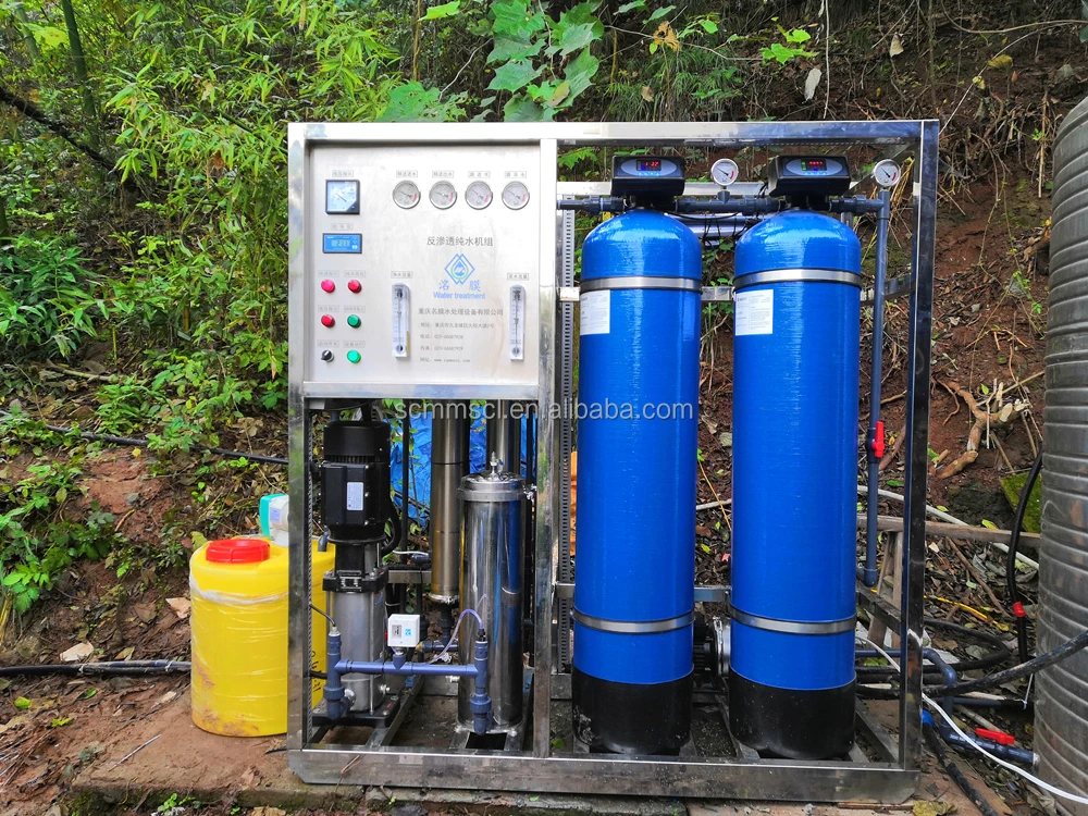 500lph Ro Plant Pure Mineral Drinking Water Reverse Osmosis System Ro Purification Machine Water Treatment Plant Equipment