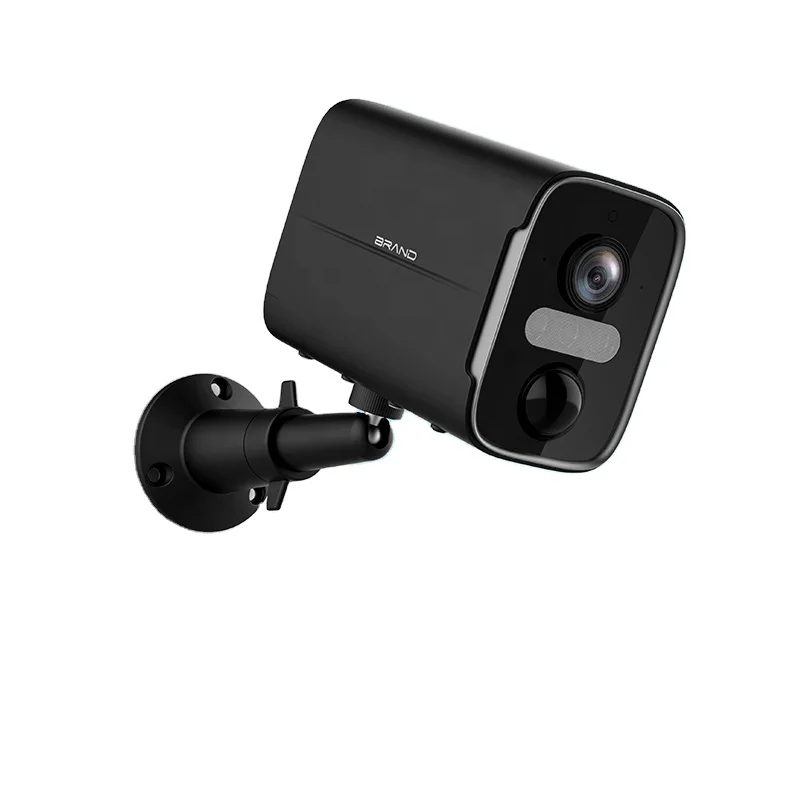 Security WiFi Camera 4G Wirefree Solar Powered Rechargeable Battery Smart Camera System 1080p Night Vision 2-Way Talk