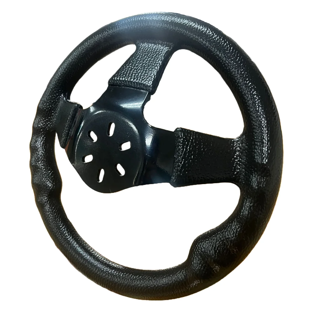 Customized Classic Car Accessories Automotive Steel Steering Wheel Black For Mercedes Benz
