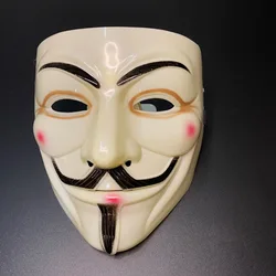 Halloween colored V for Vendetta Guy Fawkes Face Mask for Carnival Costume Party Props  Mask