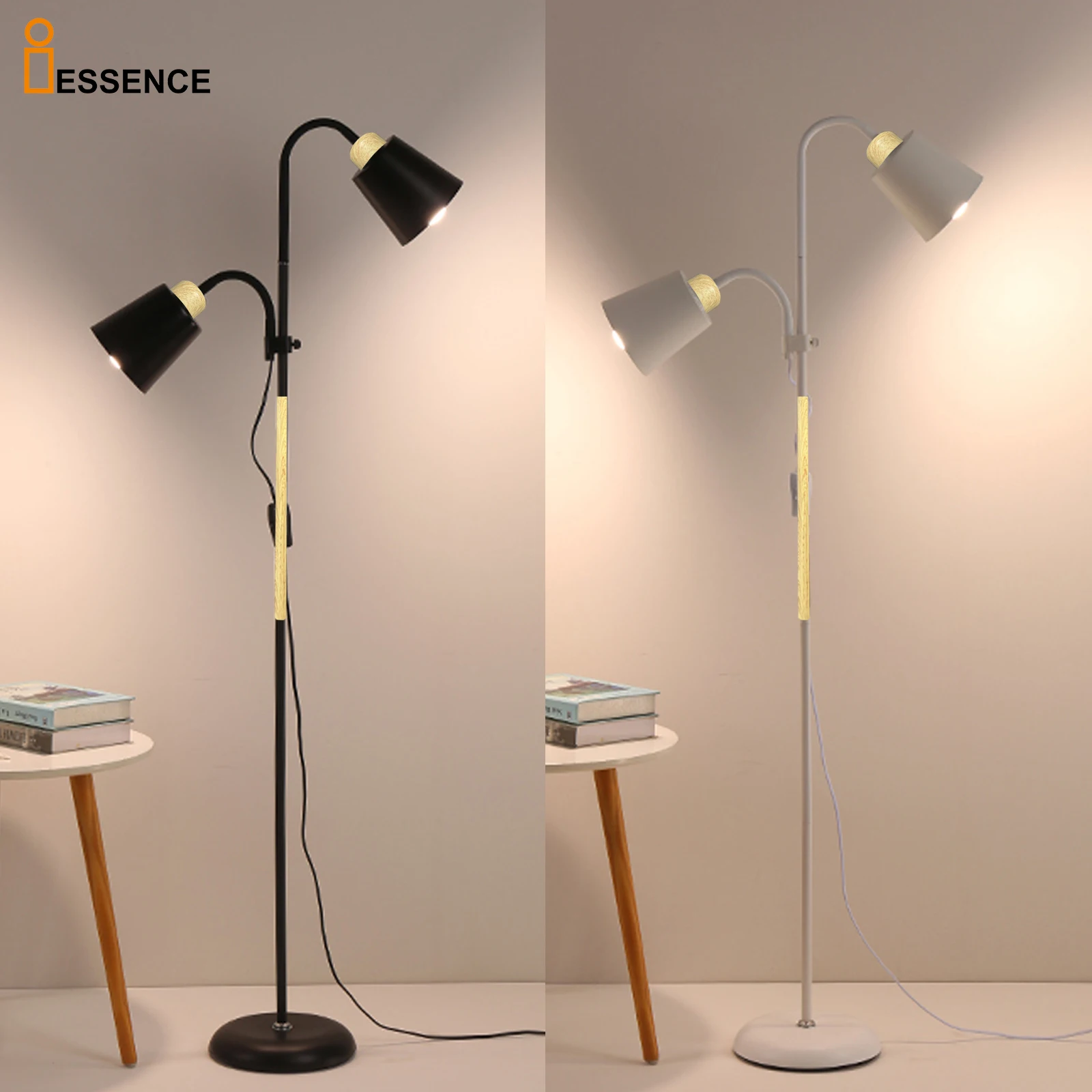 Креативный креативный диван декоративная подставка для гостиной угловой штатив с 2 головками напольный светильник роскошный