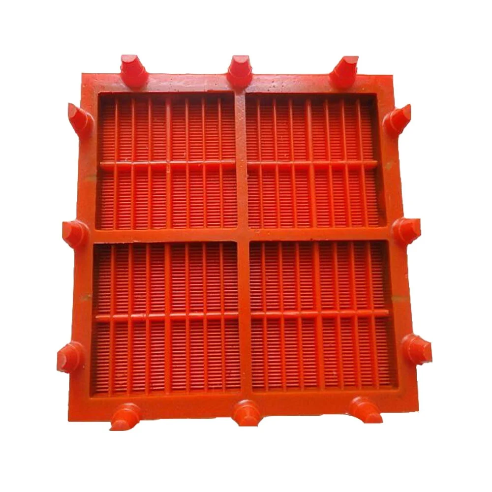 Wear resistant Polyurethane Screen Mesh PU screening cell for mining Shaking table