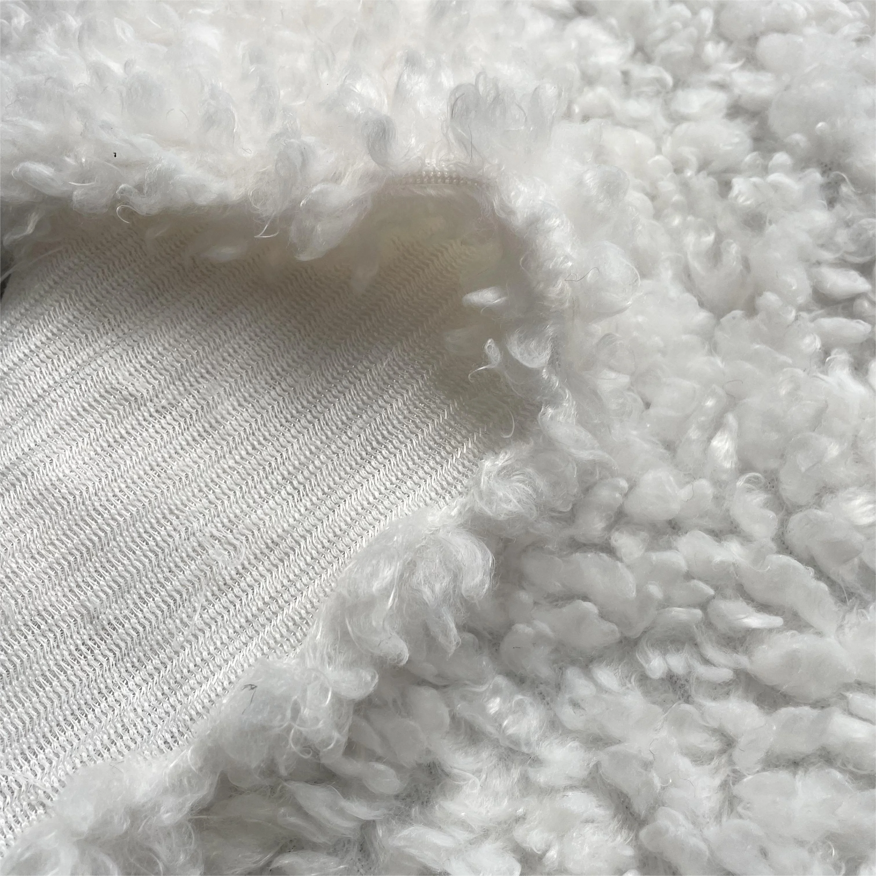 Плюшевая ткань из полиэстера искусственный ягненок флис изогнутая шерсть домашний текстиль коврик для домашних животных плюшевый