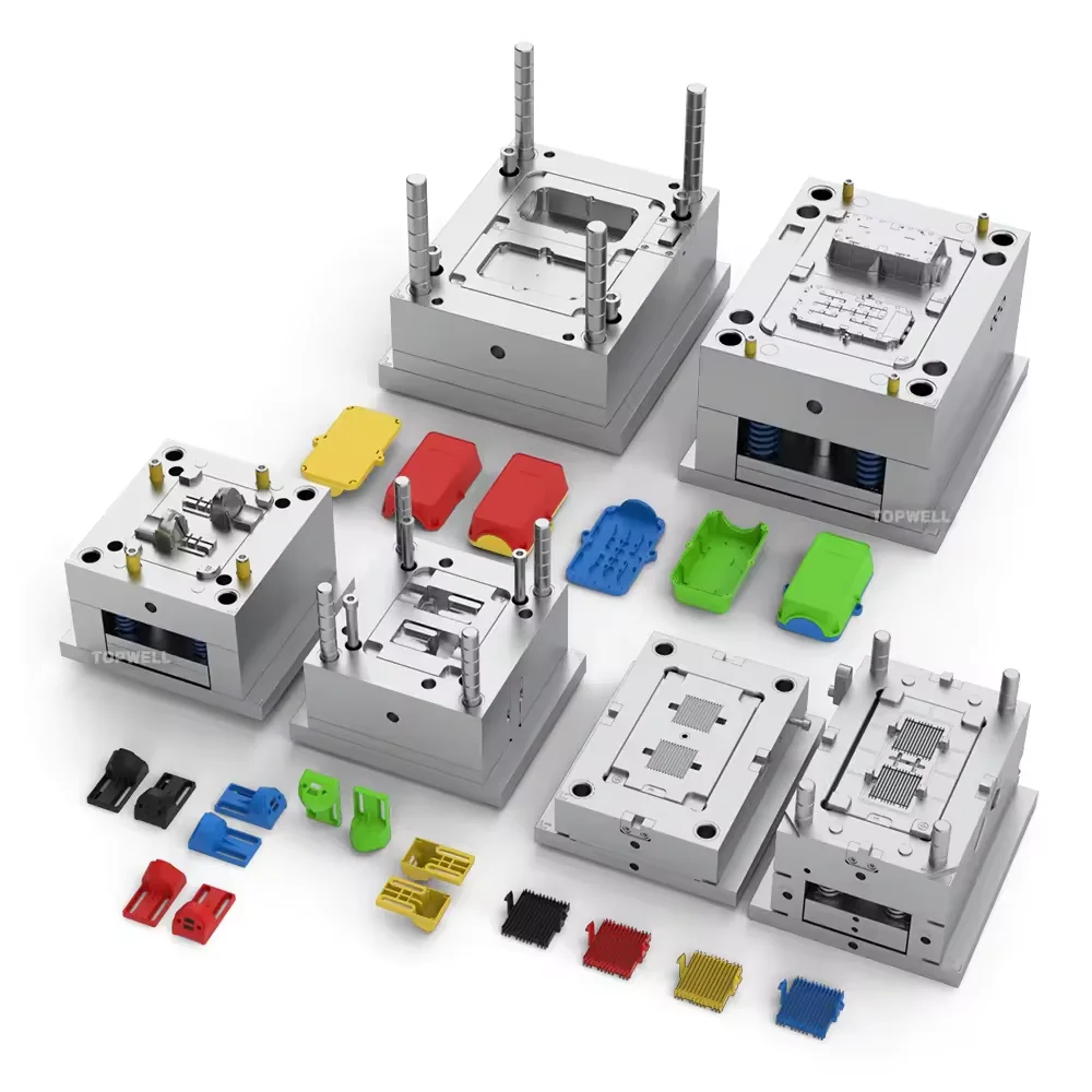 Oem Plastic Injection Molds Industry Abs Molded Spare Parts Moulding Components Case Molding Maker Companies For Production