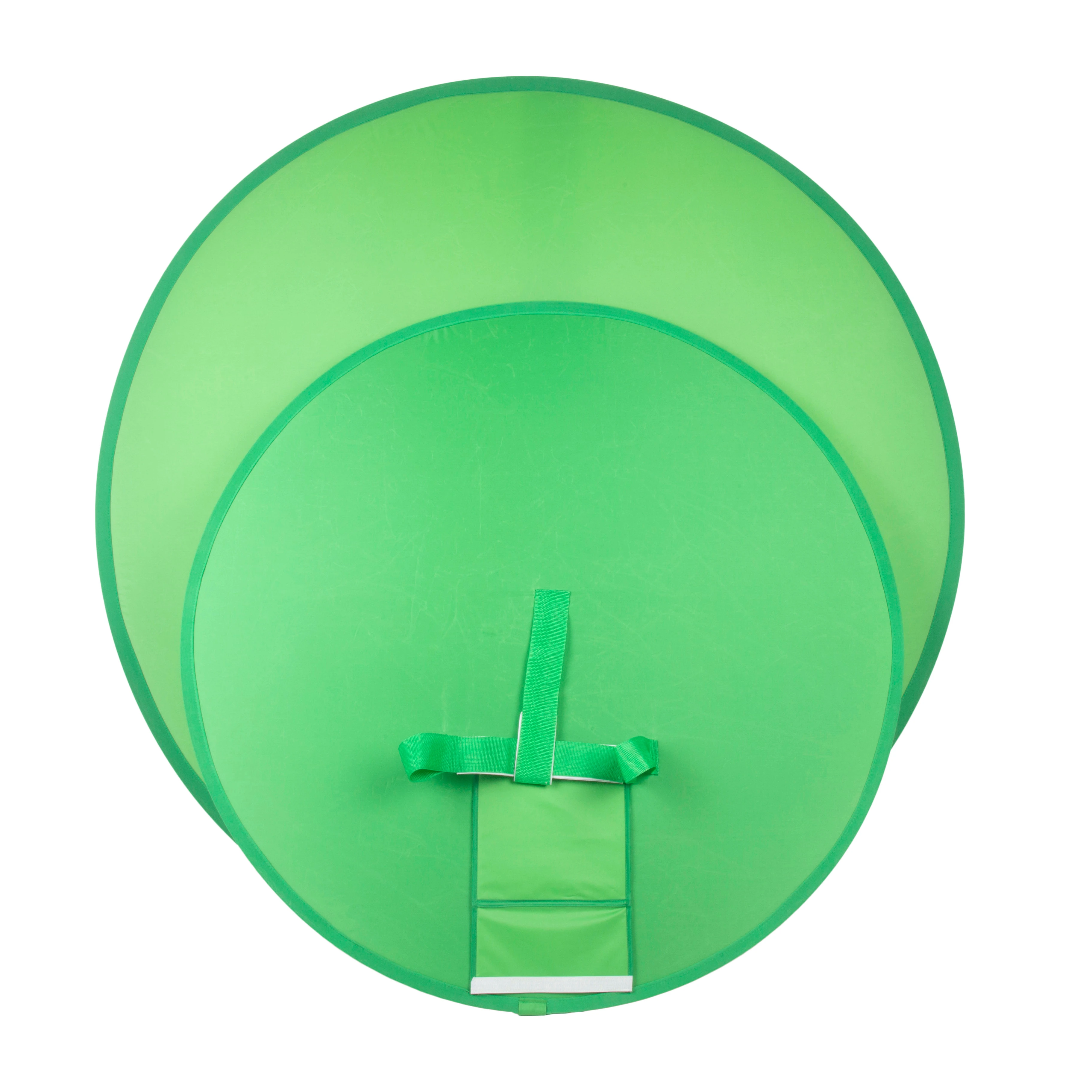 E-reise 110cm /142cm  Webcam Background, Green Screen Backdrop Portable Photography Background Cloth for Live Video Studio