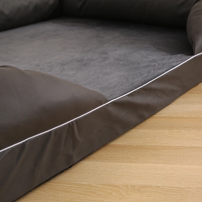 wholesale custom waterproof cooling Anti-scratch cloth canvas bed beds for dogs sofa bed sets