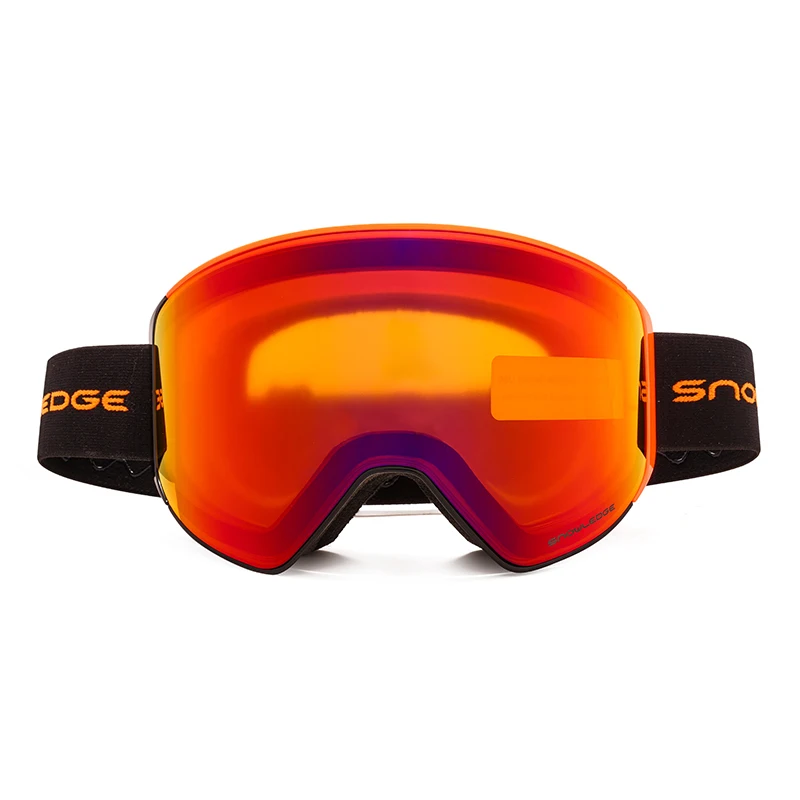 Magnetic Ski Goggles Anti-Fog Anti-scratch Anti-uv Ski eyewear Manufacturer Mens Women support OEM