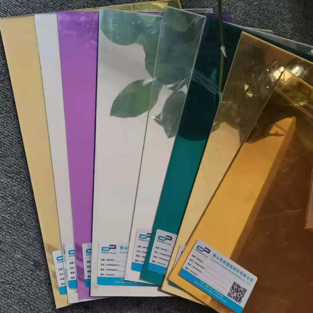 Wholesale Factory Direct Hot Sale One Way Two Way Colored Mirror Glass Sheet