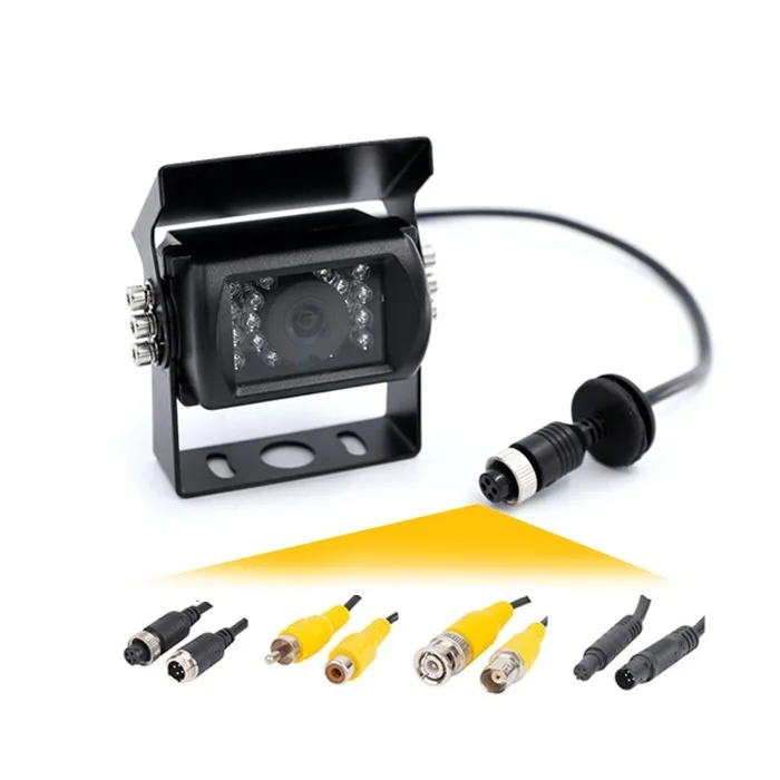 4 pin aviation vehicle heating anti fog hd ahd 1080p 2mp ip 69 69k waterproof car reverse camera truck kamara de recul