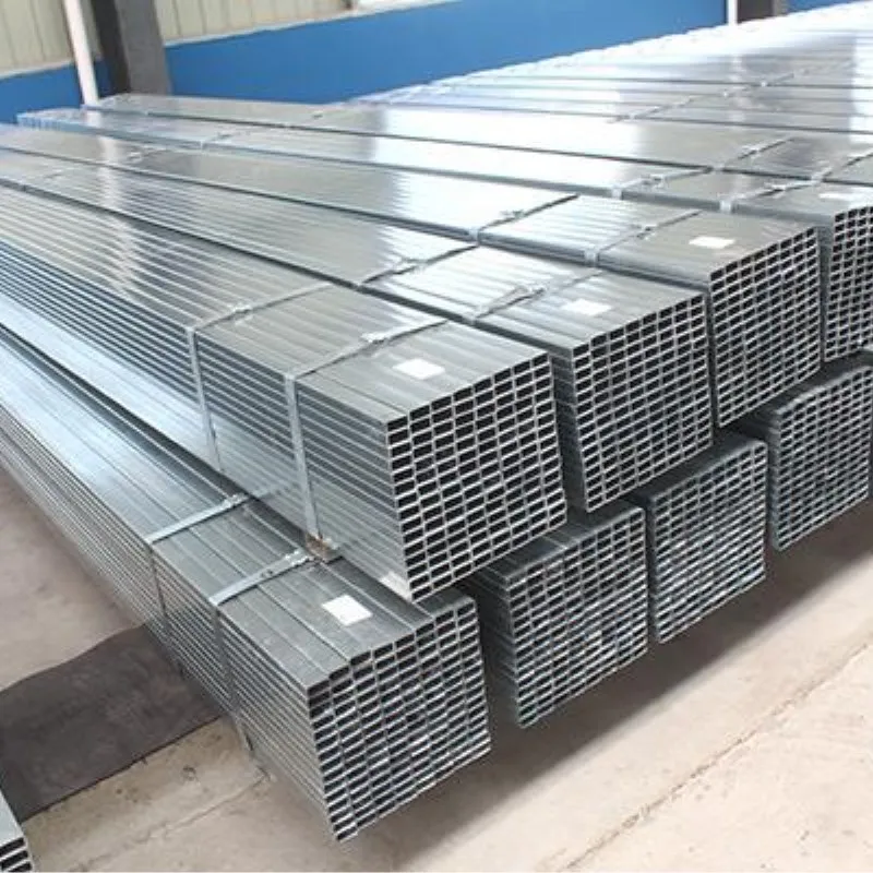 Ms rectangular hollow gi pipe galvanized steel tube gi square tubing ASTM Galvanized square steel pipe tube