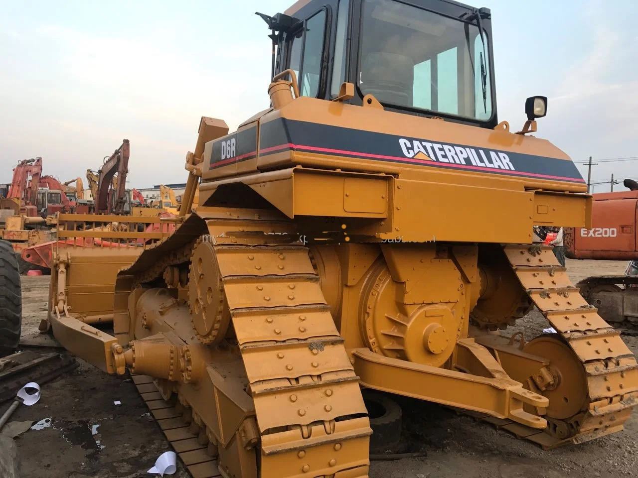  CAT D6R used bulldozers Crawler Used Bulldozer original machine