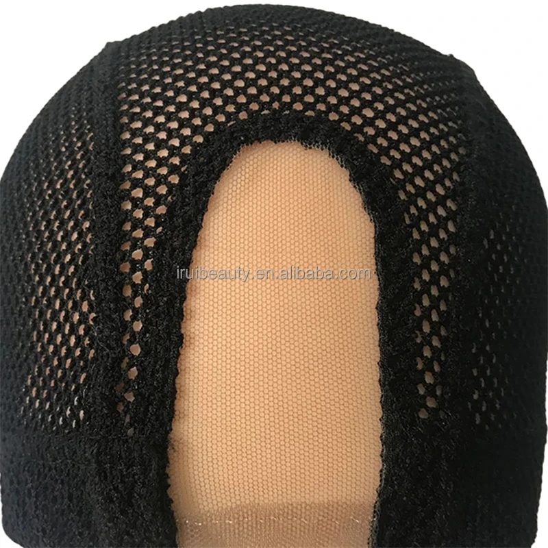 High Quality Private Label Stretchable Elastic New Wig Cap Spandex Weaving Wig Base Cap Ventilated U Part High End Wig Caps
