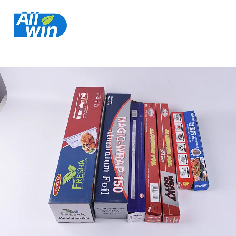 Рулон алюминиевой фольги OEM для продуктов питания и домашней фольги рулоны 10 12 14 микрон рулон алюминиевой фольги для дома