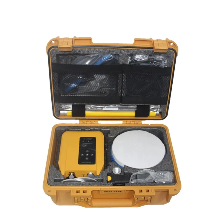 Lightweight design convenient use Hi-target TS5 RTK GPS Base and Rover gnss with advanced multi-path suppression technology