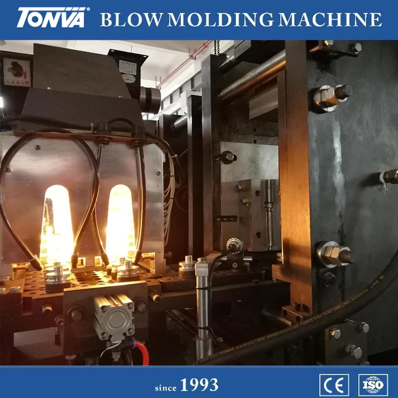 500ml -1L body lotion bottle/jar PET full automatic stretch blow molding machine making