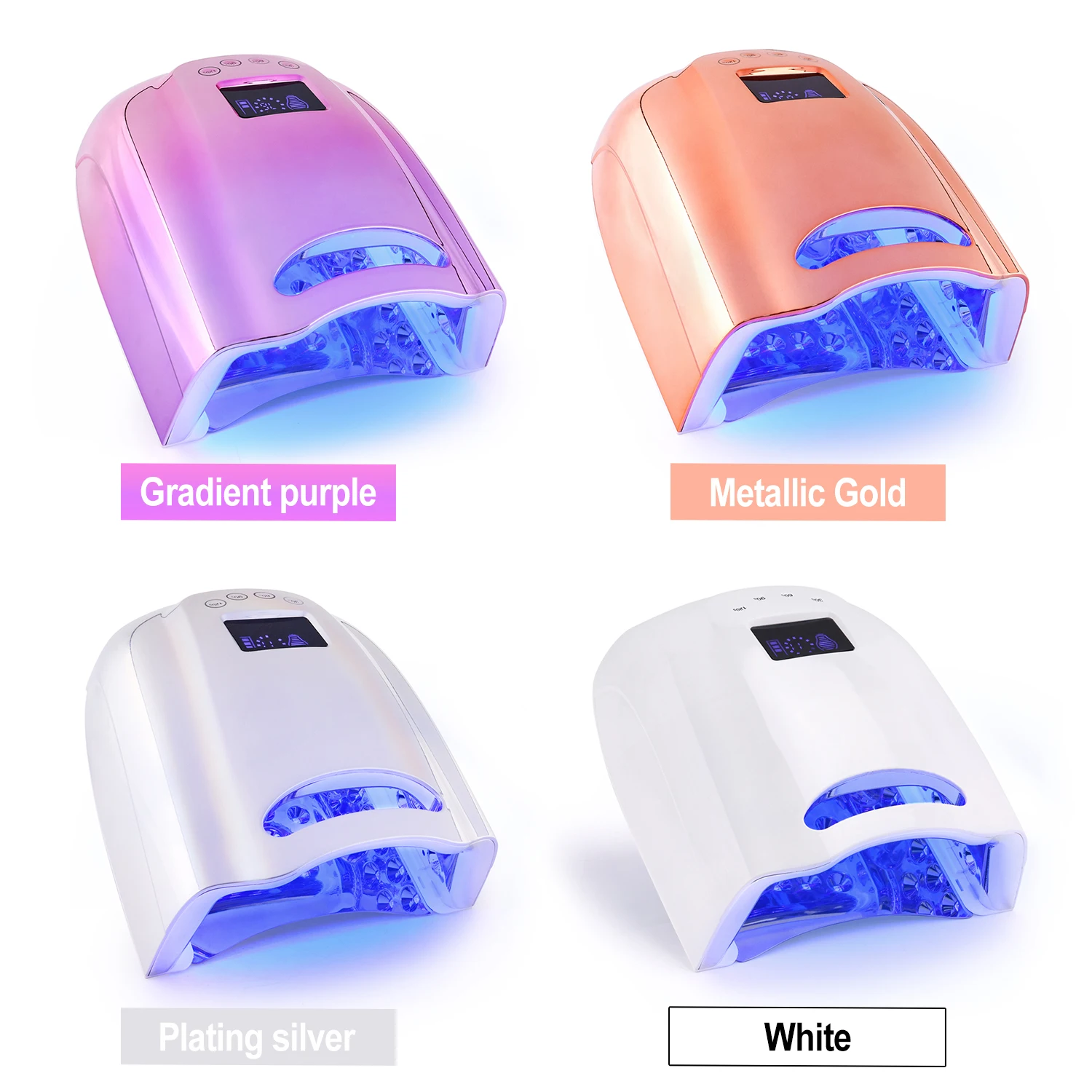 2024 Professional 95W Cordless Rechargeable Portable Manicure Pedicure SN499 UV LED Nail Lamp Dryer For Salon Home