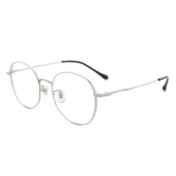 Aochi Top Quality Optical Titanium Glasses Woman Alloy Eyeglasses Frame For Men