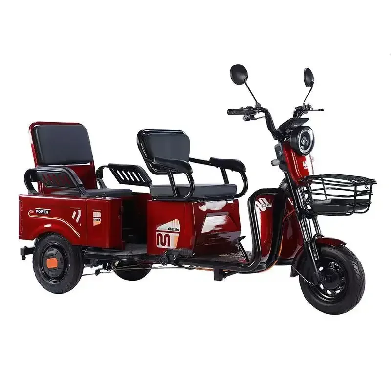 2024 CHENLU High Quality New 3 Wheel Electric Motorcycle 600W 48V 60V Electric Cargo Tricycle 3 Wheel Electric Bike for Adults