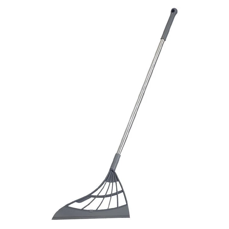 Amazon Hot Selling kitchen Magic Broom Sweeper Squeeze Silicone Broom Wash Floor Clean Tools Scraper Pet Hair Non-Stick Sweeping