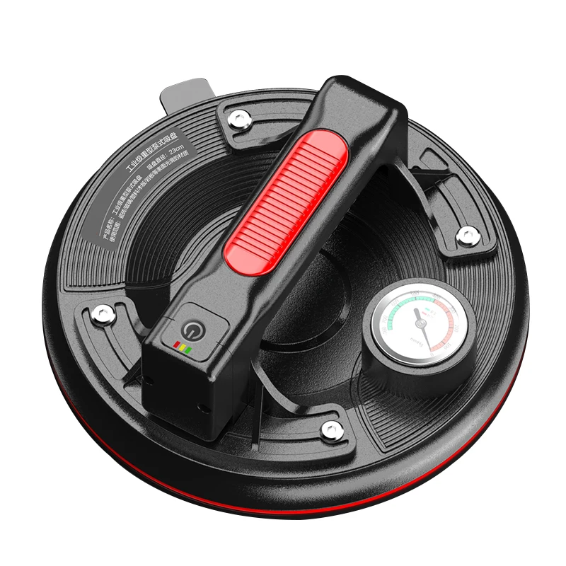 Electric Suction Cups Glass Tile Lifts Tools 8 Inch Double Layer Rubber Vacuum Pump Suckers Install Tool