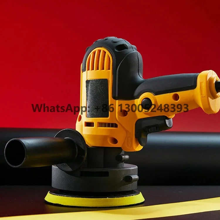 600W Adjustable Mini Rotary Electric Orbital Floor Car Polisher Machine Buffer Sander Waxing Buffing Car Waxer Beauty Polisher